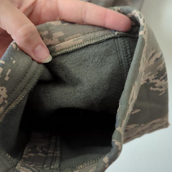 Massif Elements Pants Medium Camo Military FR Softshell Cold Weather Fleece Line - Picture 9 of 11